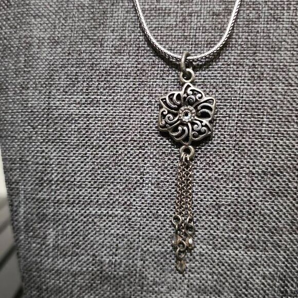 Brighton Necklace and Flower Pendant - Picture 2 of 7